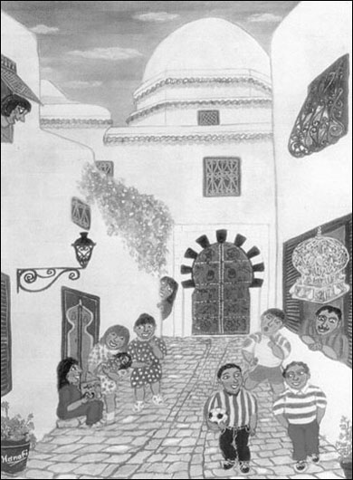 Architecture Andalouse,  Sidi Bou Sad