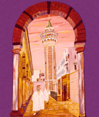 Mosque Hammouda Pacha, Tunis, Tunisie