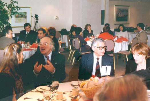 Ambassadors Table at the Crown Plaza Hotel