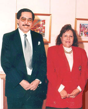 Hanafi et Nagat Mostafa