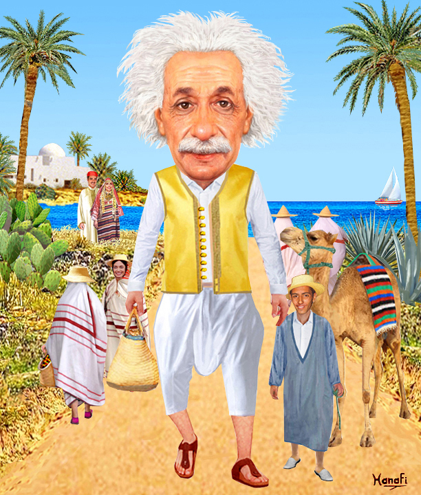 Albert Einstein le tunisien  Ali-Bet Ainechitan 