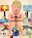 Donald Trump, l'éternel bébé con