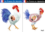 Emmanuel Macron et Marine Le Pen