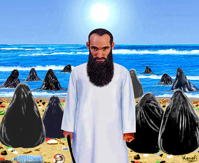 Le rve des Salafistes : Plage rserve au Niqab