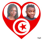 Solidarit avec les noirs en Tunisie